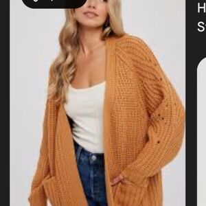 Zara Knit Cardigan Sweater